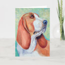 Suche nach basset hound karten Aquarell