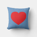 Recherche de rouge coeur coussins Motif