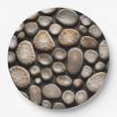 Recherche de pierres assiettes Abstrait