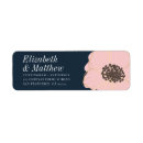 Recherche de adresse florale Typographie simple