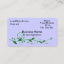 Recherche de vecteur floral cartes visite Élégant