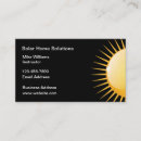 Suche nach alternative energie visitenkarten Sonne