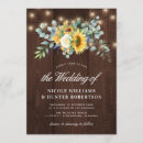 Recherche de tournesol mariage invitations Lumières de chaîne