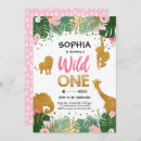 Recherche de pink gold safari anniversaire invitations Pour tous