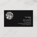 Recherche de logo diamant cartes visite Bling