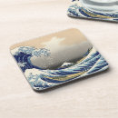 Recherche de grande vague dessous de verres Tsunami