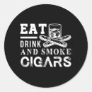 Recherche de cigares autocollants Whiskey
