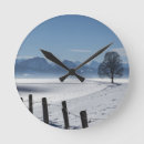 Recherche de neige horloges Paysage