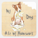 Recherche de basenji autocollants Chiot