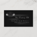 Recherche de voitures de luxe cartes visite Limousine