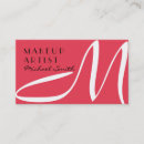 Recherche de désir cartes visite Maquillage
