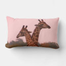 Recherche de girafe rose coussins Safari
