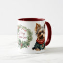 Recherche de noël de terrier tasses Dog