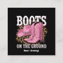 Suche nach stiefel visitenkarten Cowgirl