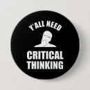Recherche de penseur badges Humour