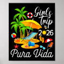 Suche nach pura vida poster Tropisch