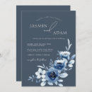 Recherche de de de bleu royal mariage invitations Aquarelle