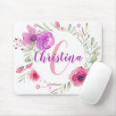 Suche nach aquarell mit blumen mousepads Chic