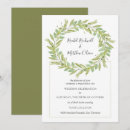 Suche nach greenery wedding einladungen Botanische blätter