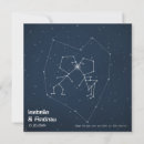 Recherche de constellation invitations Écrit dans les étoiles