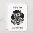 Recherche de carnaval halloween invitations Cirque