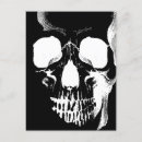 Recherche de crânes cartes postales Gothique
