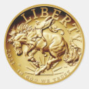 Recherche de pièce de monnaie autocollants Argent