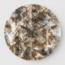 Recherche de peau de zèbre horloges Abstrait