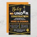 Recherche de construction baby shower invitations Tableau