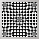 Recherche de damier noir et blanc art Vérificateur