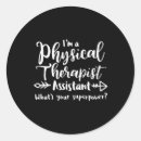 Recherche de physiothérapeute autocollants Pta