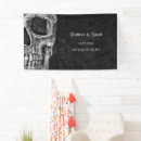 Recherche de halloween mariage banderoles Crâne