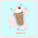 Recherche de milkshake autocollants Secouer