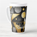 Suche nach abstraktes geometrisches muster tassen Gold