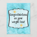Recherche de perte de poids cartes postales Motivation