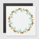 Recherche de cadre rond magnets Rose