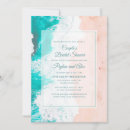 Recherche de plage turquoise invitations Vagues
