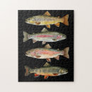 Suche nach fliegenfischen puzzle Regenbogenforelle