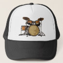 Recherche de instruments de musique casquettes Batteur