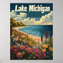 Suche nach michigan poster Vintag