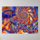 Recherche de mandelbrot set posters Psychédélique