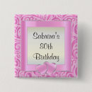 Recherche de anniversaire argenté badges Motif