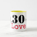 Recherche de amour de tennis tasses Anniversaire