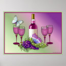 Suche nach wein und trauben poster Getränke
