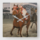 Recherche de cheval de course horloges Pur