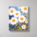 Recherche de marguerite blanche toiles Floral
