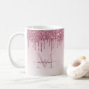 Recherche de étincelle tasses Monogrammé
