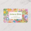 Suche nach hippie blumen visitenkarten Retro