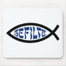Suche nach jesus fische mousepads Lustig