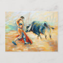 Recherche de corridas cartes postales Taureau